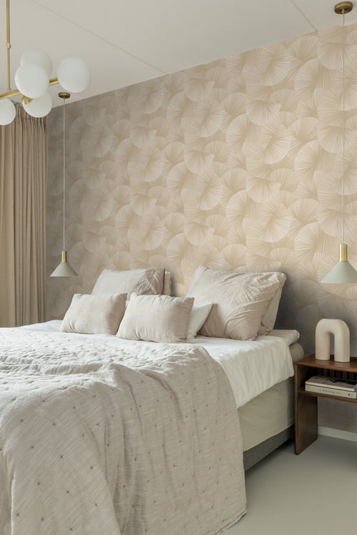 Origin Wallcoverings behang grafisch 3D motief beige bruin - 0.53 x 10.05 m - 348042 - vtwonen shop