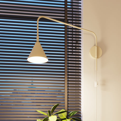 Sollux Lighting Wandlamp NOX beige - 14x61x30cm