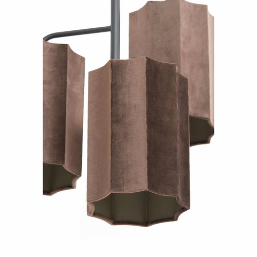 Light & Living hanglamp Edisa - bruin - Ø48cm - vtwonen shop