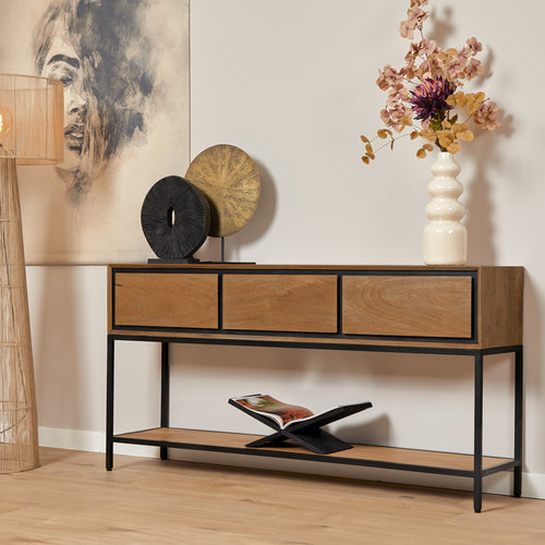 Starfurn  sidetable RichWood - bruin - 35x150x76cm - vtwonen shop