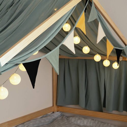 Home Luxe wimpelketting LINDO Kaki - vtwonen shop