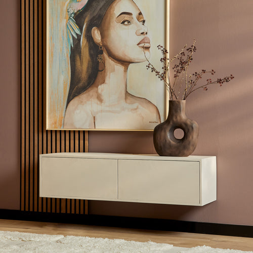 Starfurn  tv meubel Vision - beige - 30x120x35cm - vtwonen shop