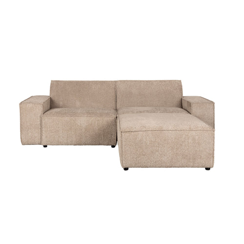 Zuiver James 3-zitsbank Chaise Longue Rechts Taupe
