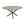 4 Seasons tuintafel Prado Ø160x75 cm- ceramic sabbia - latte