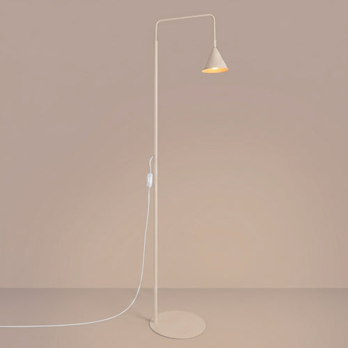 Sollux Lighting Vloerlamp NOX beige - 30x30x165cm