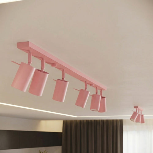 Sollux Lighting Wandlamp RING roze - 8x16x8cm