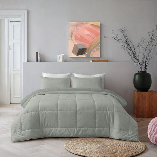 Byrklund - Dekbed zonder overtrek Wash & Rest - 140x200 cm - Groen