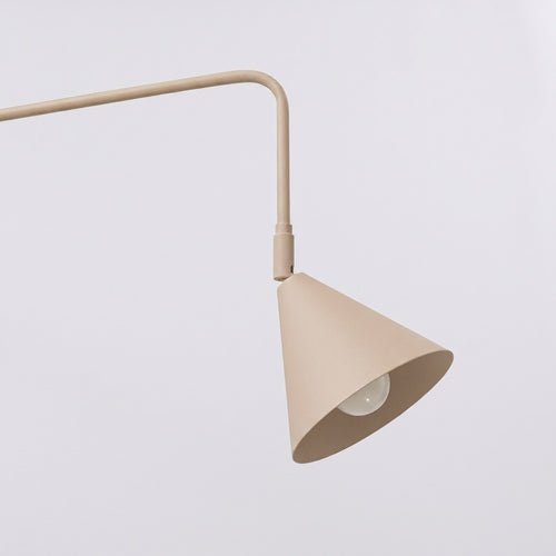 Sollux Lighting Wandlamp NOX taupe - 14x61x30cm