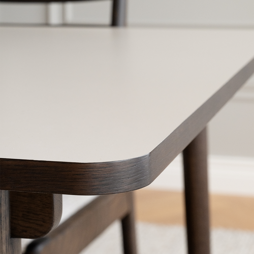 Rowico Home Fairmount Houten Eetkamertafel Donker Eiken - 220 x 95 cm