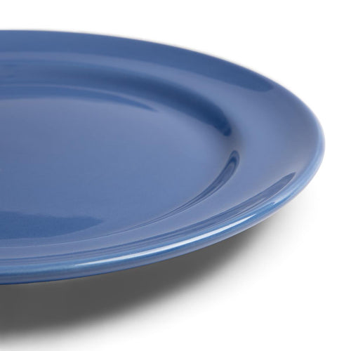 Royal Boch Solids bord - lichtblauw - Ø21cm - set van 6