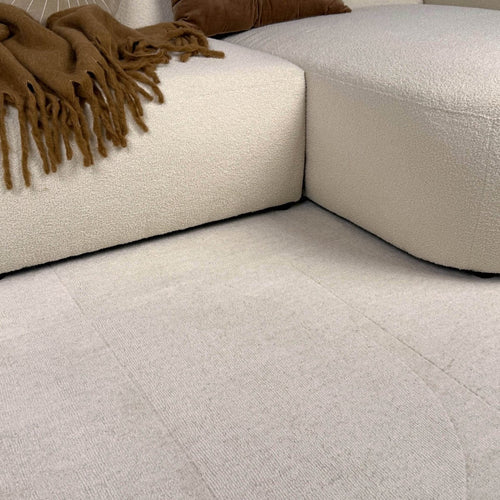 Wollen vloerkleed Twig ivoor/wit - Interieur05 - 200 x 290 cm - vtwonen shop
