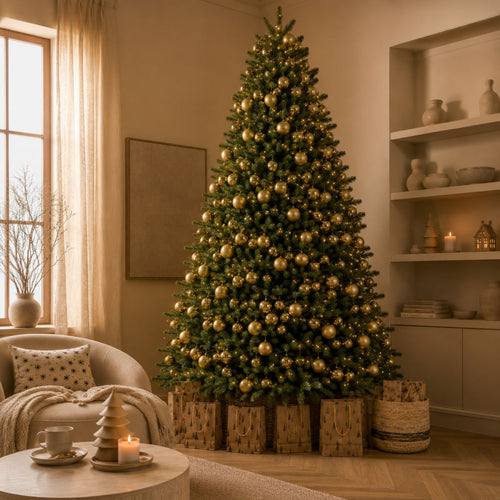 Black Box Trees Clive Kerstboom - Realistische Kunstboom met Volle Uitstraling en 1840 Takken - Kerstversiering voor Binnen - Sfeervol en Realistisch