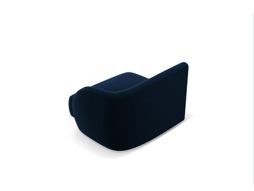 Micadoni rechter module Miley flueel koningsblauw - 90x90x70cm