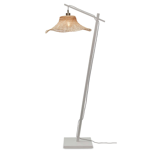 GOOD&MOJO vloerlamp Ibiza - bruin - Ø50cm - vtwonen shop