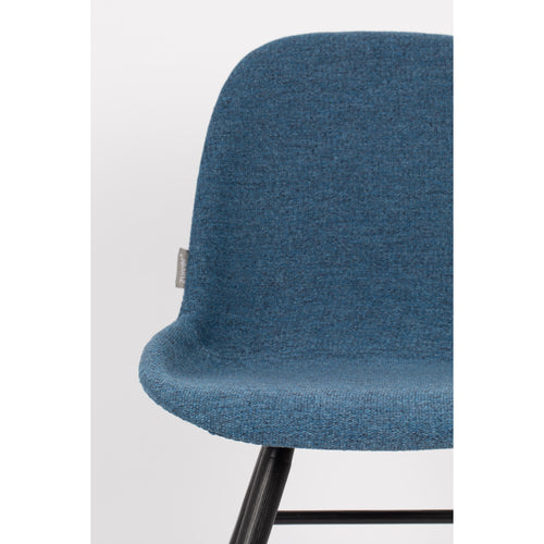 Zuiver Albert Kuip Soft Eetkamerstoelen Blauw - Set van 2 - vtwonen shop