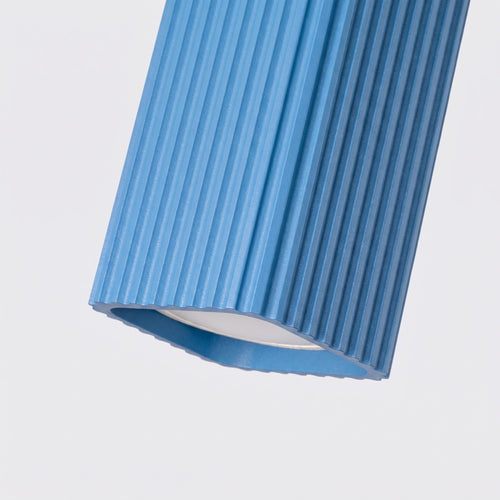 Sollux Lighting Plafondlamp RAYO 4L azuurblauw - 81x6x16,5cm