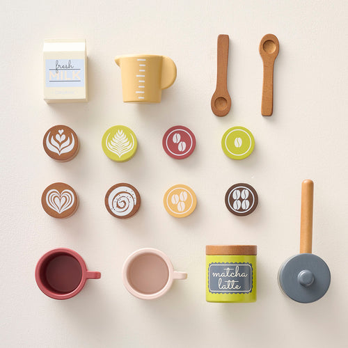 Petite Amélie Houten koffiemachine Noyer 17 dlg - vtwonen shop