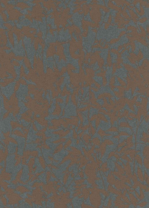 Erismann behang bladeren bruin en blauw - 53 cm x 10.05 m - 662456 - vtwonen shop