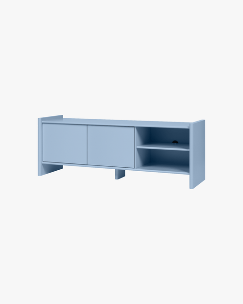 noo.ma Rali TV-meubel 163 cm, babyblauw