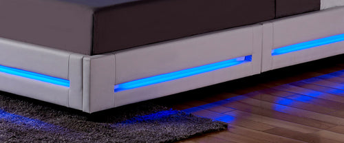 Home Deluxe LED bed ASTEROID Wit 140 x 200 cm