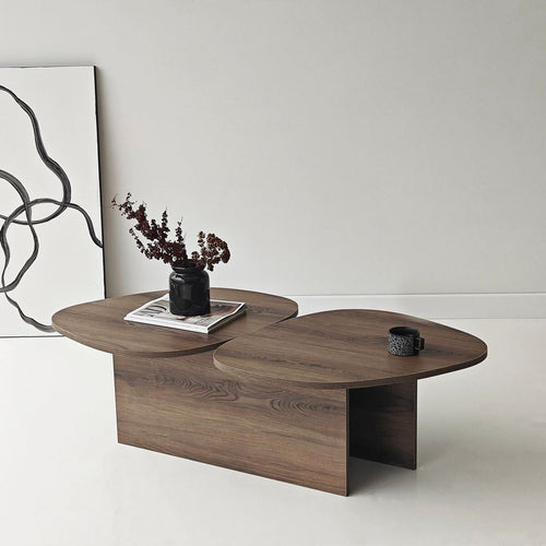 Calicosy - CELESTE Salontafel - Naturel - 125x60x38 cm