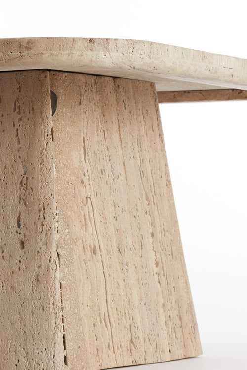 Light & Living salontafel KEPAMI - Ø60x36cm - bruin - vtwonen shop