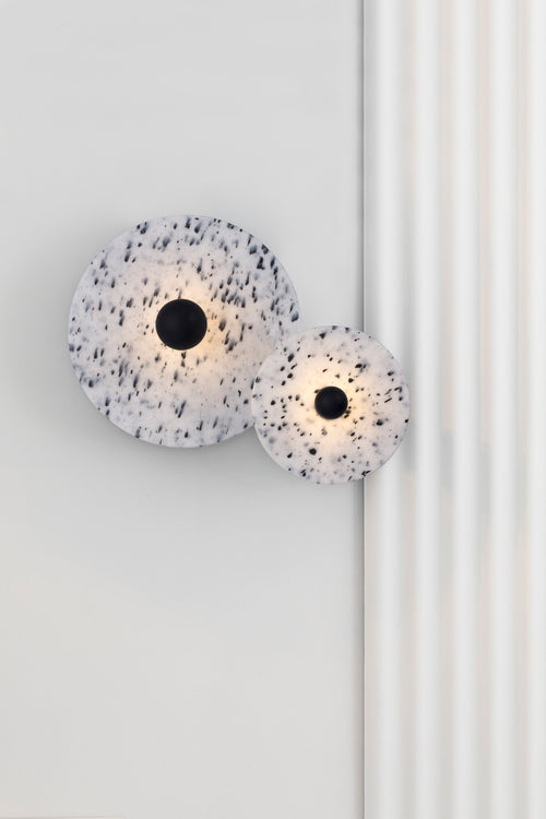 Faro Confetti 450 H140 Wand-/Plafondlamp Recycmarmoreal