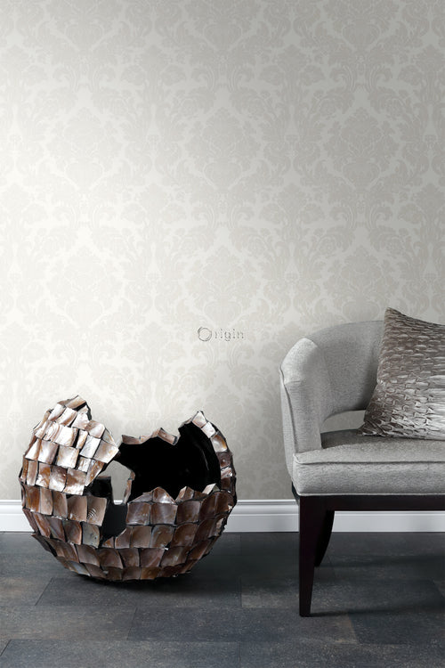 Origin Wallcoverings behang ornamenten wit - 53 cm x 10,05 m - 346229 - vtwonen shop