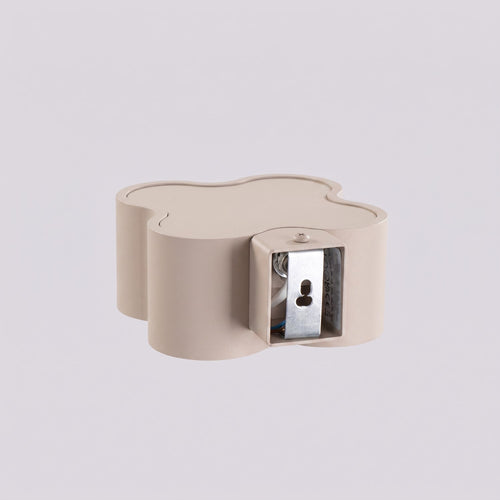 Sollux Lighting Wandlamp OVIO taupe Gx53 - 12x14,5x6cm
