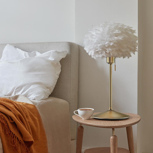 Umage Sante tafellamp standaard brushed brass - met usb aansluiting - vtwonen shop