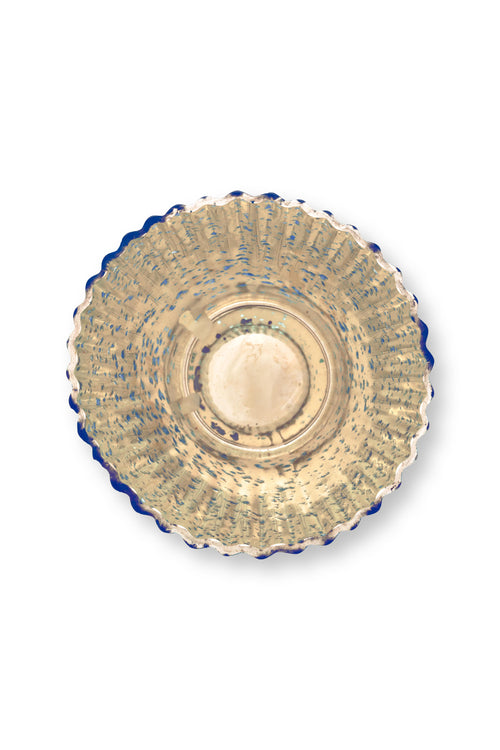 Pip Studio Waxinelichthouders Set 3 - Glas - Blauw - 10x10.5cm