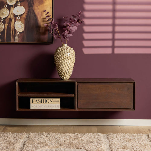 Starfurn Tv-meubel Ambiance - Zwevend - Bruin Hout - 120x35x30cm