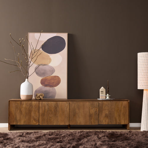 Starfurn  tv meubel Tense - bruin - 40x200x50cm