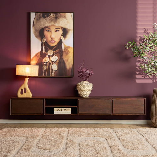 Starfurn Tv-meubel Ambiance - Zwevend - Bruin Hout - 240x35x30cm