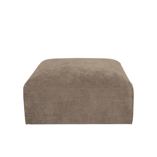 Urban Nature Culture modulaire bank hocker Tao, taupe - 90 * 100 CM