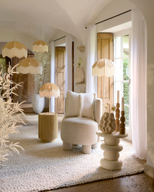 Light & Living vloerlamp RENATO - Ø30x135cm - bruin - vtwonen shop