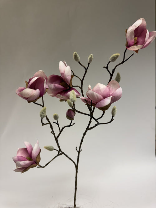 My Flowers.shop Roze magnolia zijden bloem | Lengte 80 centimeter | Per stuk - vtwonen shop