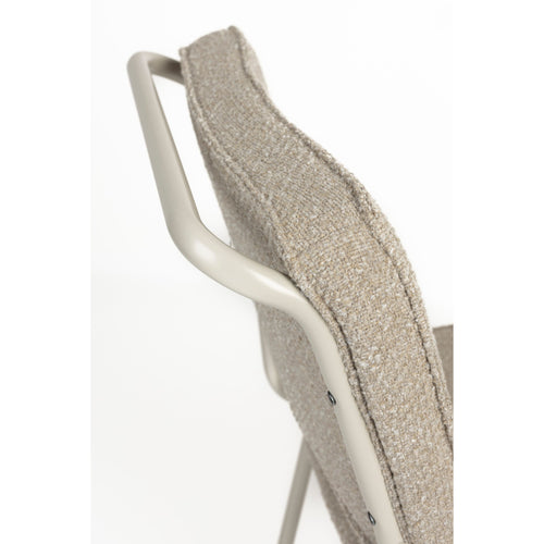 Zuiver Buddy Eetkamerstoelen  Beige - Set van 2