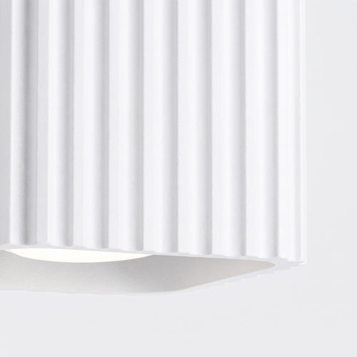 Sollux Lighting Plafondlamp RIFF 1 wit GU10 - 10x10x10cm