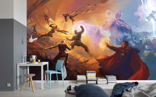 Sanders & Sanders fotobehang The Avengers multicolor - 500 x 280 cm - 612061