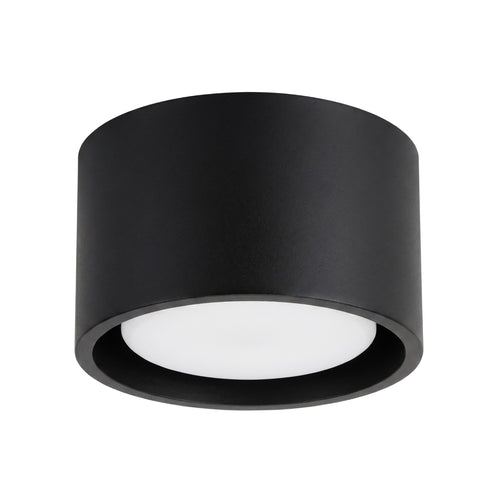 Sollux Lighting Plafondlamp MODO 1 zwart Gx53 - 10x10x6cm