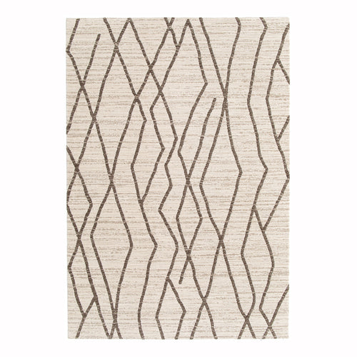 AFK Living vloerkleed Stria - Zacht comfort voor elke dag en OEKO-TEX® Standard 100 gecertificeerd. - beige - 120x170 cm
