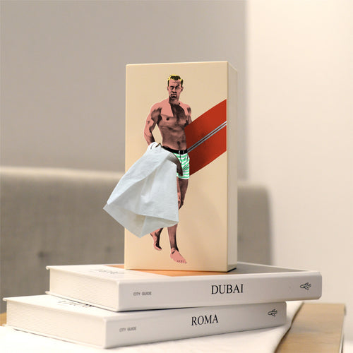 Spextrum Tissuehouder Tissue Up Boy - Beige