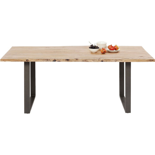 Kare Design Eettafel Harmony 180x90cm acacia staal - vtwonen shop