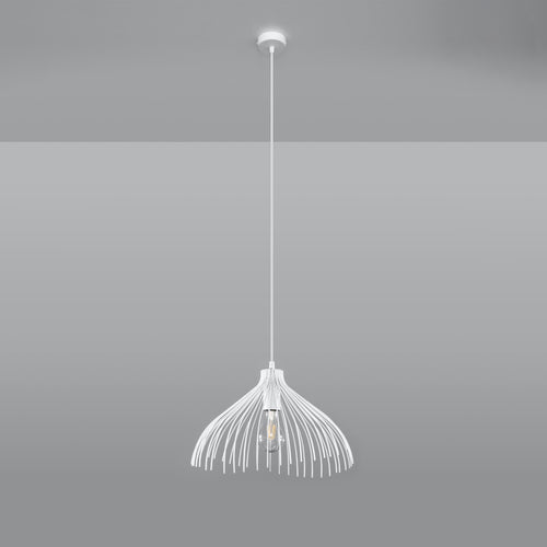 Sollux Lighting Hanglamp UMB wit - 40x40x125cm