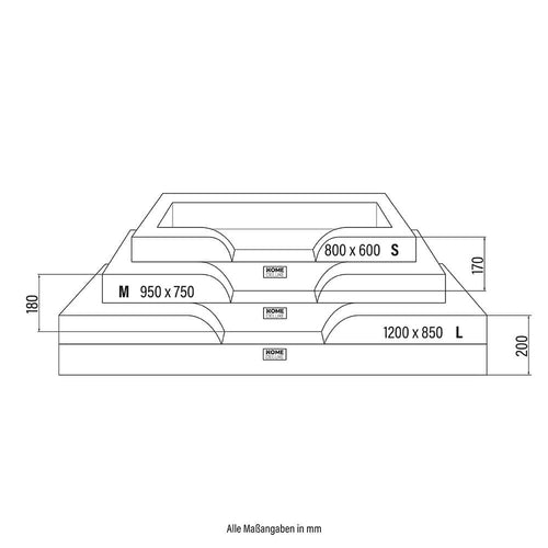 Home Deluxe huisdierbed SCOOBY M - vtwonen shop