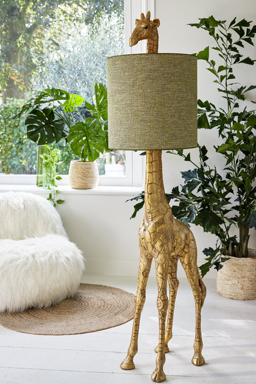 Light & Living vloerlamp GIRAFFE - 44x33.5x184cm - brons - vtwonen shop