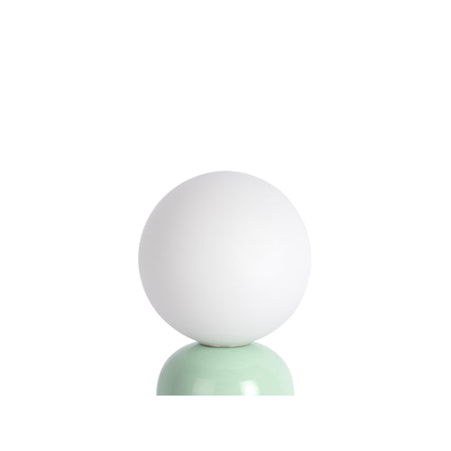 Leitmotiv tafellamp Firenze Pellet - bruin - Ø10cm