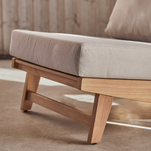 Tikamoon Tuinstoel van massief teakhout - Wit - vtwonen shop