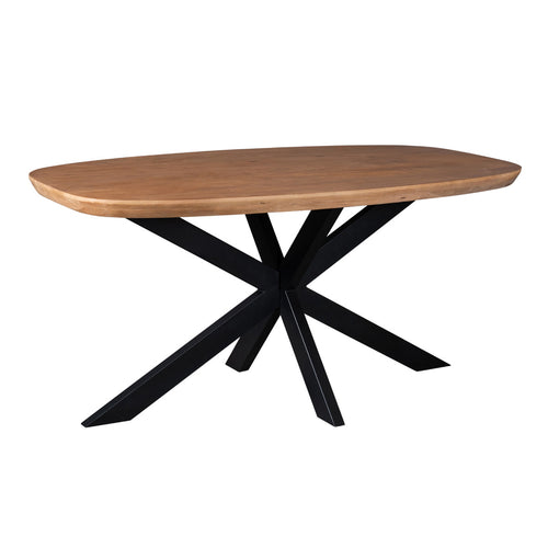 StarFurn Eettafel Madison - Deens Ovaal Naturel Hout - 160x90x76cm - vtwonen shop